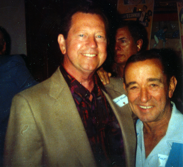 Image of Billy Lee with Donald O'Connor, 1986