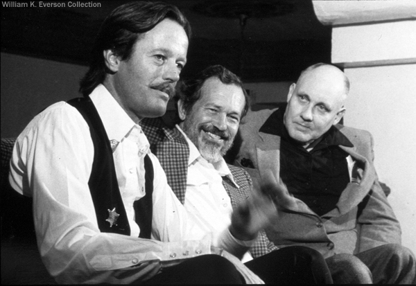 Image of Peter Fonda, Warren Oates, and William K. Everson