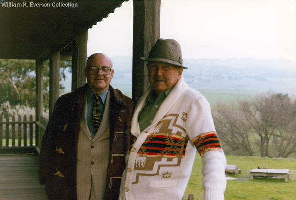 Image of William K. Everson and Michael Powell